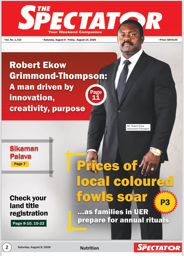 The Spectator-Saturday, August 8 – Friday, August 14, 2026